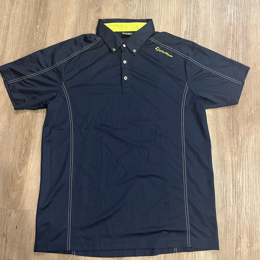 TaylorMade Dark Navy Blue Polo Shirt